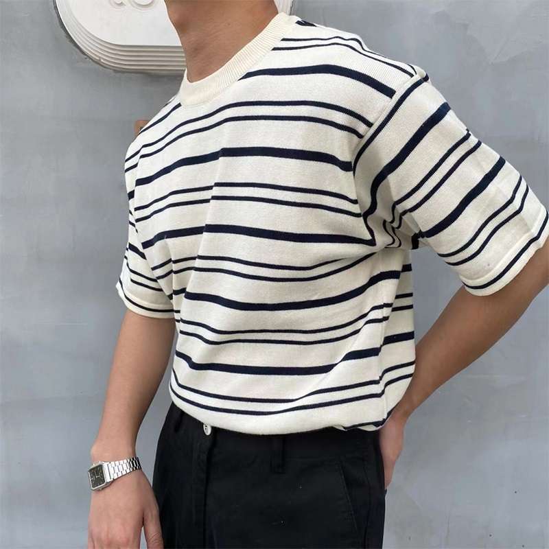 さわやか爽快ボーダーTシャツ ボーダー服