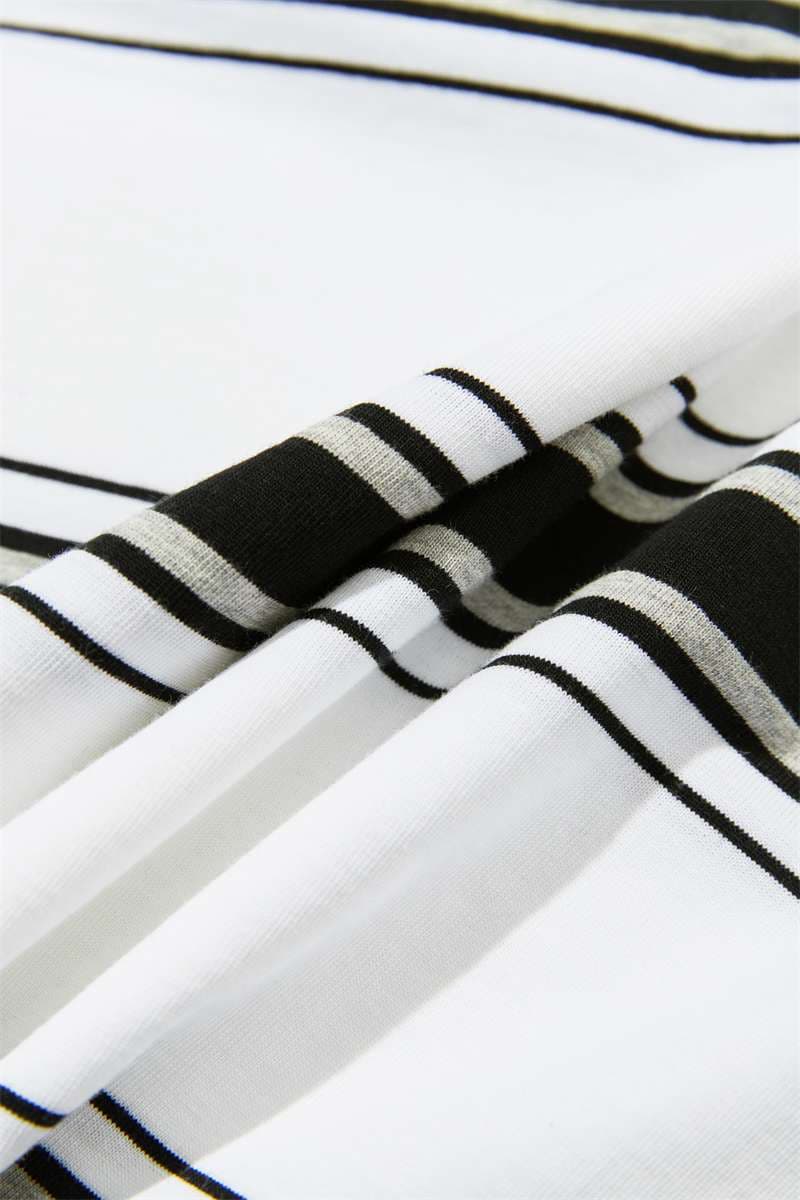 オーバーサイズボーダーTシャツ ボーダー服