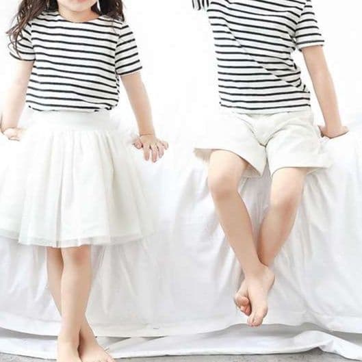 家族お揃いボーダーTシャツ ボーダー服