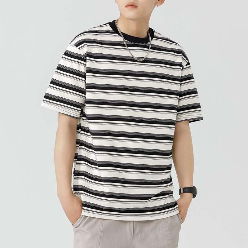 爽やかボーダーTシャツ ボーダー服
