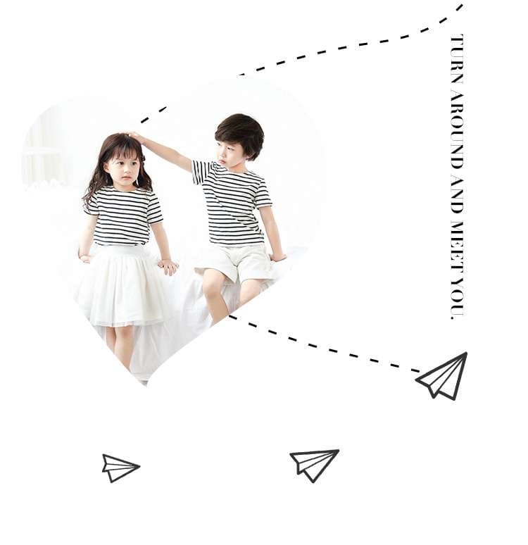 家族お揃いボーダーTシャツ ボーダー服