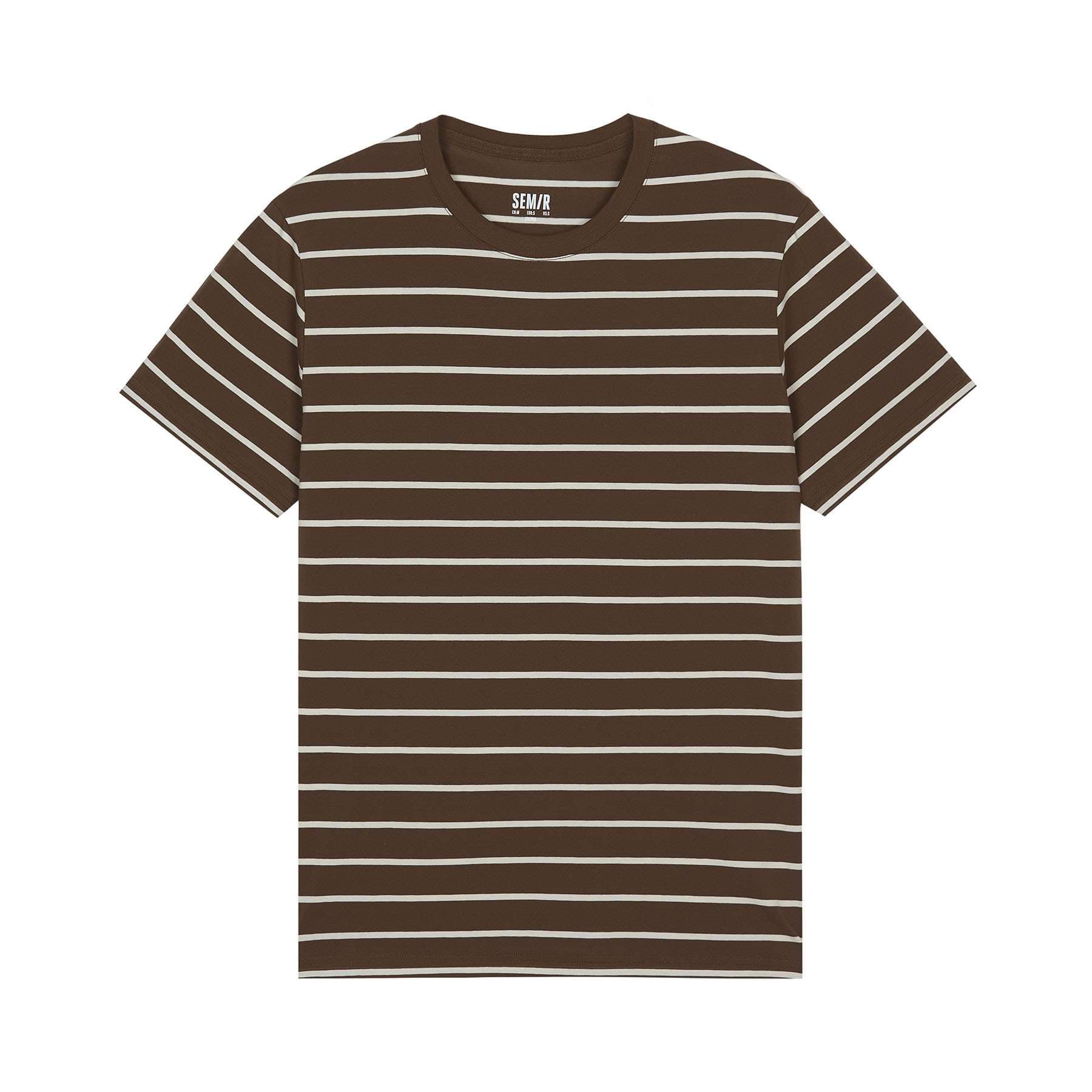 さわやか夏向けボーダーTシャツ ボーダー服
