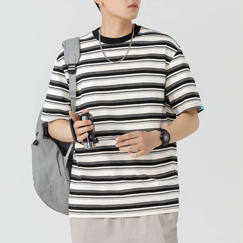 爽やかボーダーTシャツ ボーダー服