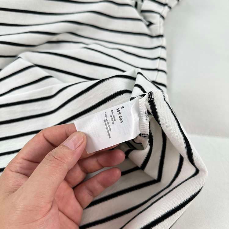 シンプルボーダー半袖Tシャツ ボーダー服
