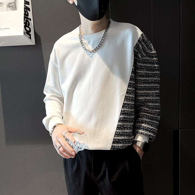 ニュアンス切替ボーダーカットソー ボーダー服