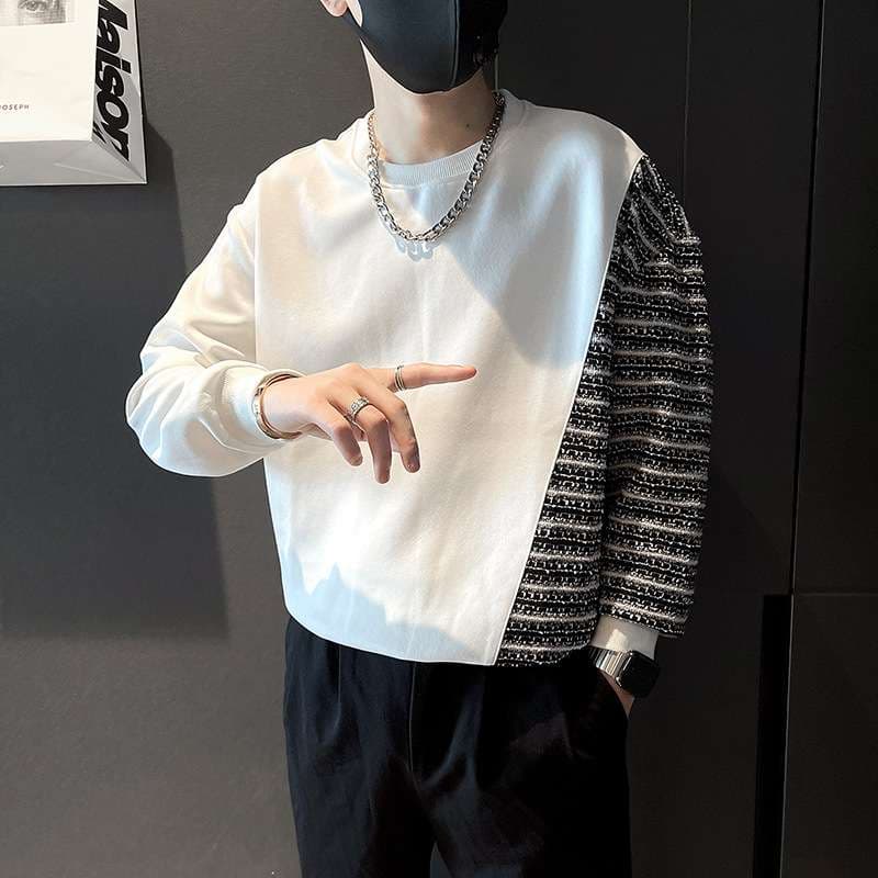 ニュアンス切替ボーダーカットソー ボーダー服