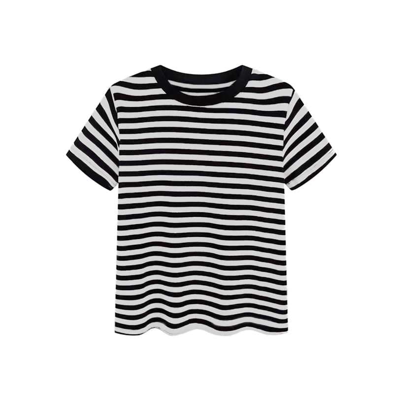 クラシックボーダー半袖Tシャツ ボーダー服