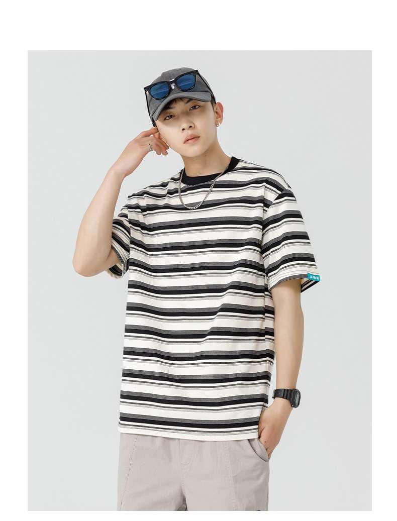 爽やかボーダーTシャツ ボーダー服