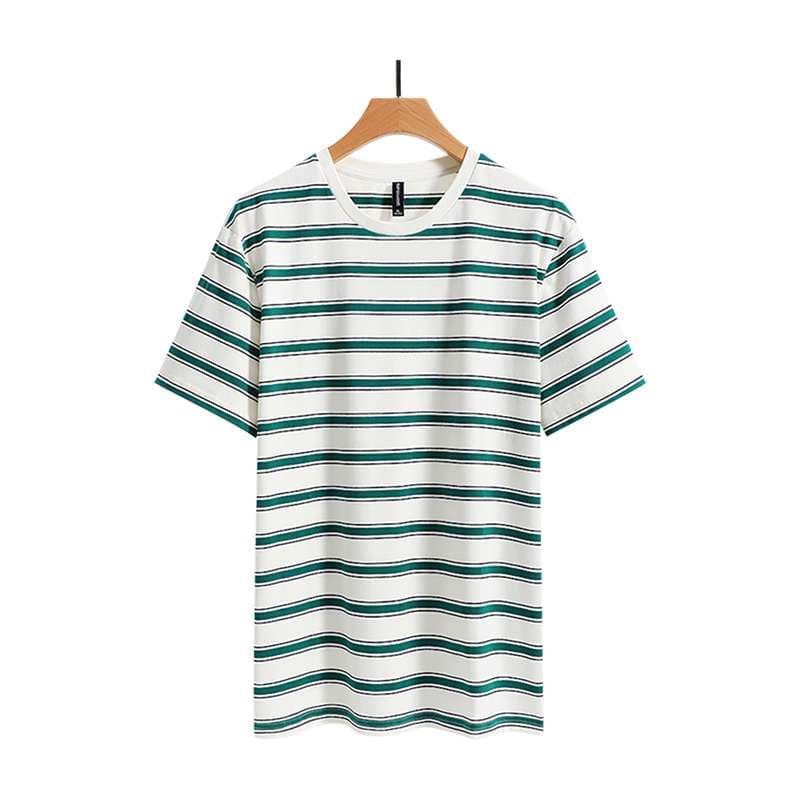 さわやか夏映えボーダーTシャツ ボーダー服