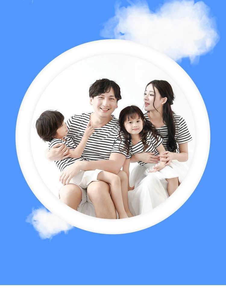 家族お揃いボーダーTシャツ ボーダー服