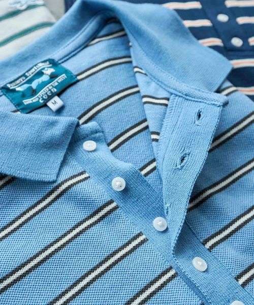 ゆったりボーダーワンピース ボーダー服