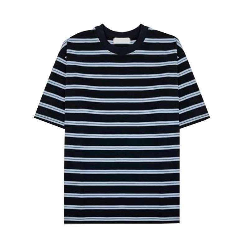 クラシックボーダー柄半袖Tシャツ ボーダー服