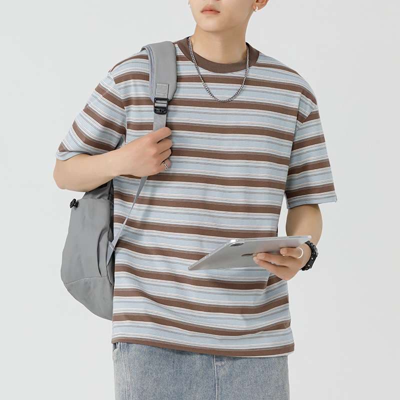 爽やかボーダーTシャツ ボーダー服