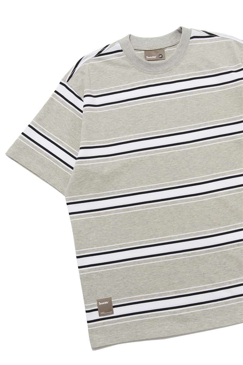 オーバーサイズボーダーTシャツ ボーダー服