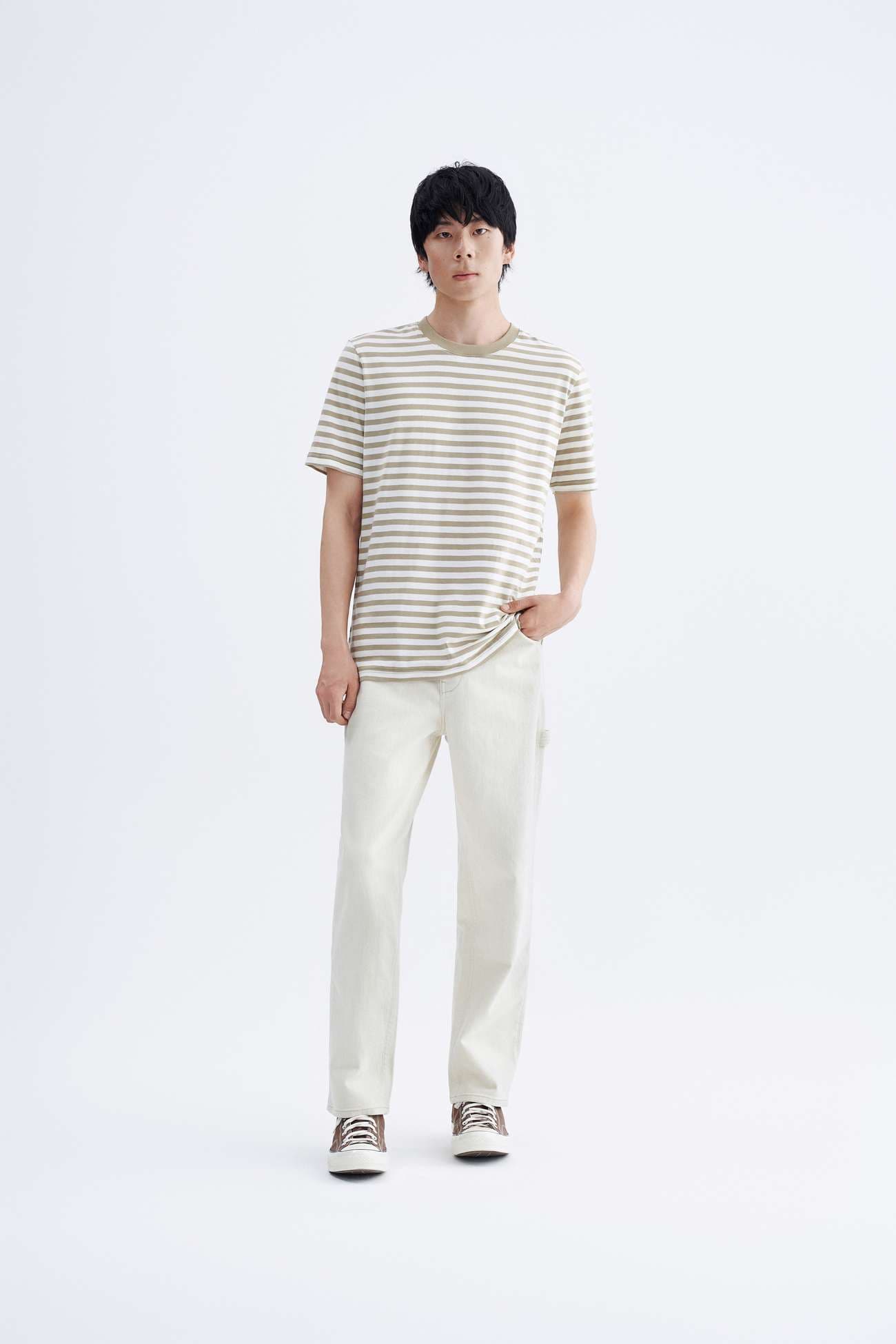 さわやかボーダー半袖Tシャツ ボーダー服