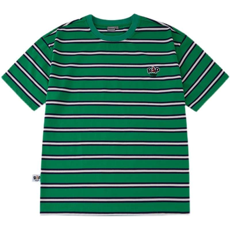 クラシックボーダー柄半袖Tシャツ ボーダー服