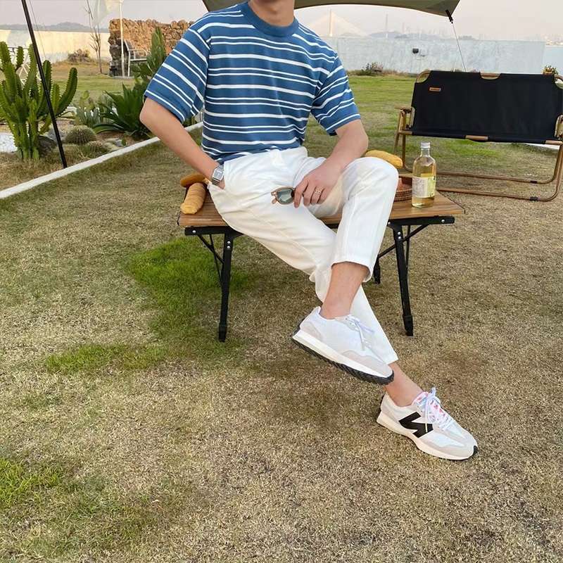 さわやか爽快ボーダーTシャツ ボーダー服