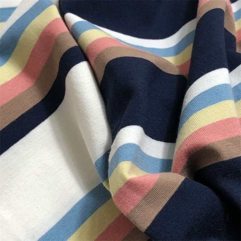 マルチボーダー柄半袖Tシャツコレクション ボーダー服