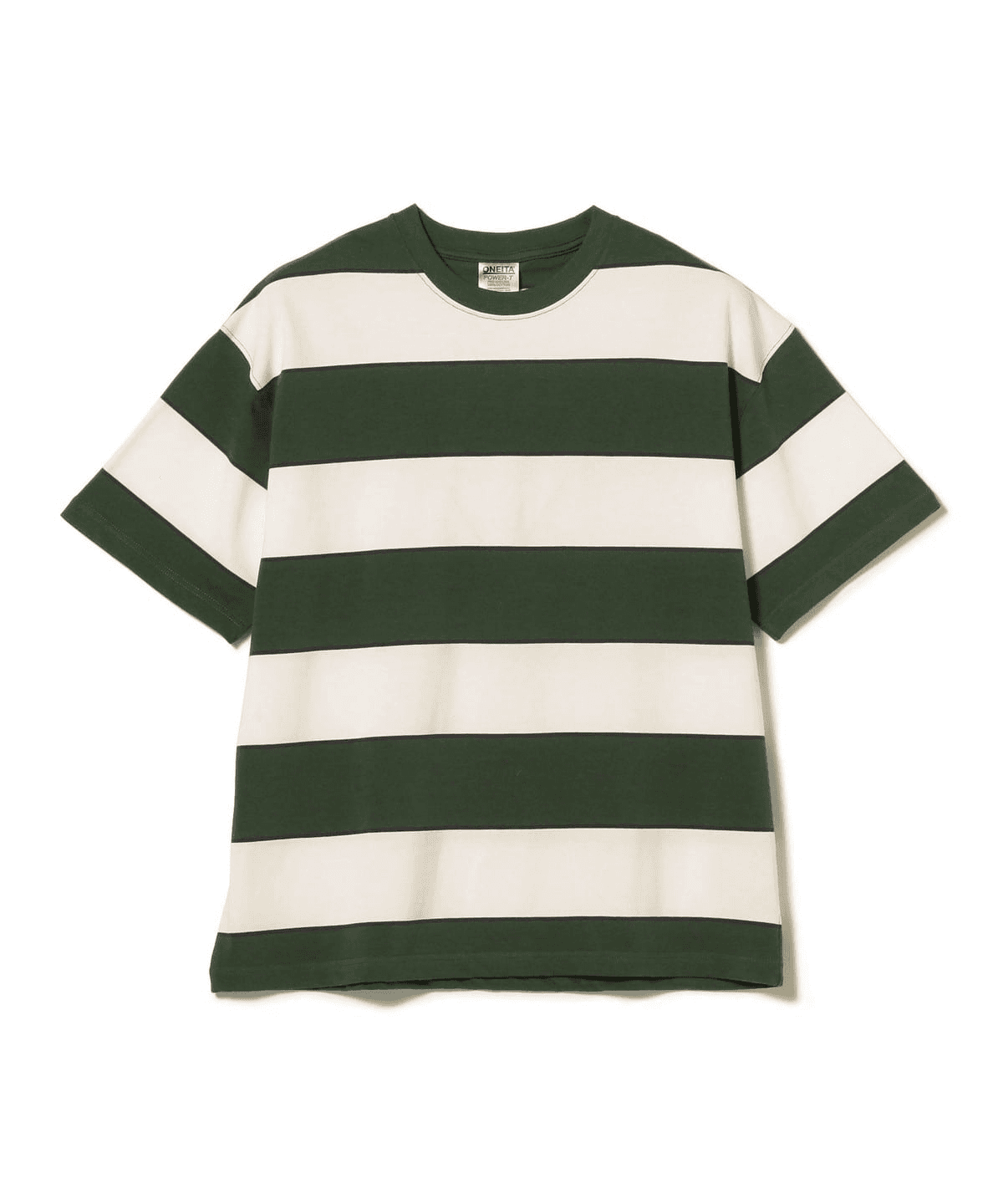 ゆったりワイドボーダーTシャツ ボーダー服
