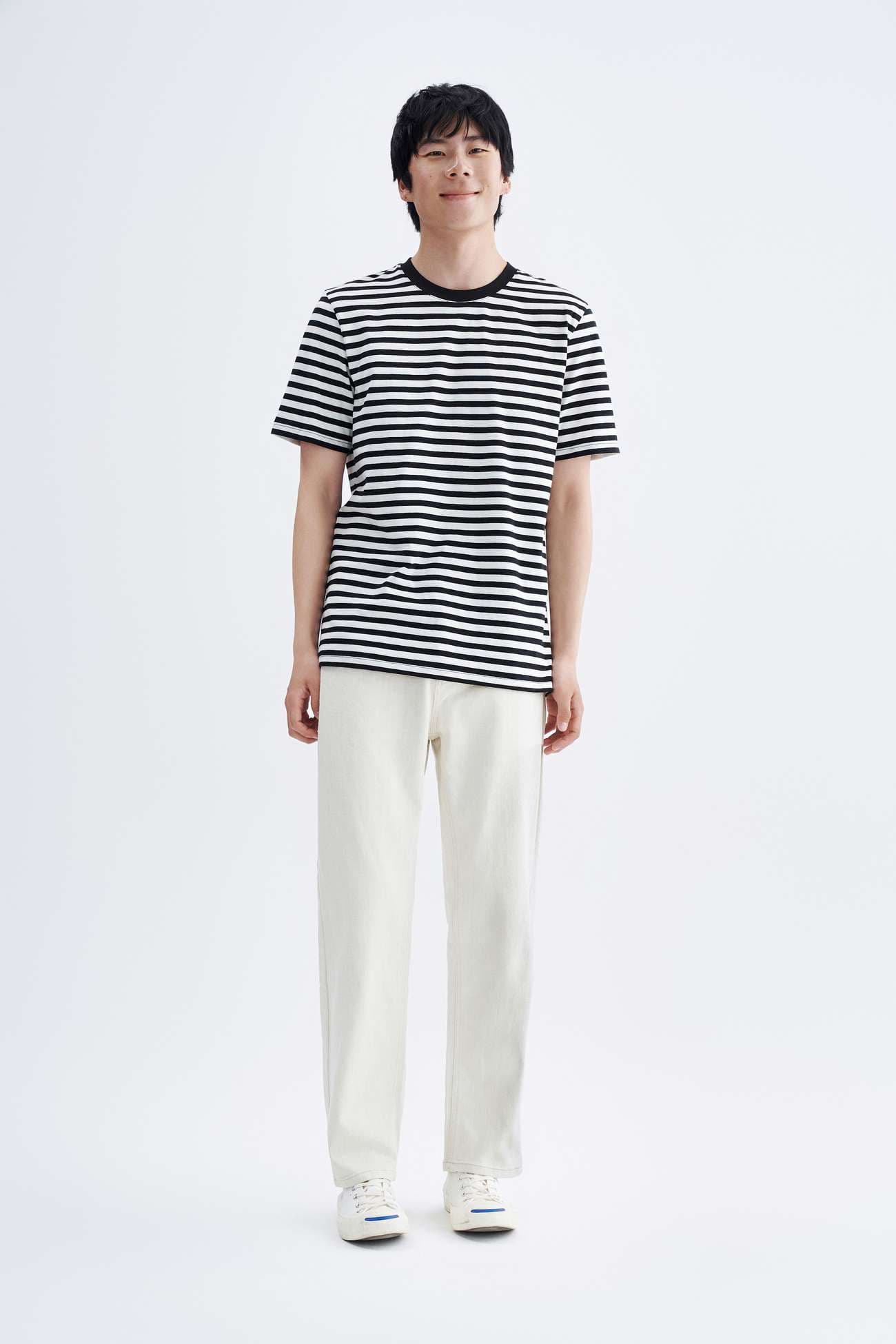 さわやかボーダー半袖Tシャツ ボーダー服