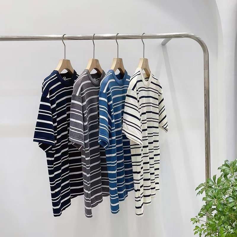 さわやか爽快ボーダーTシャツ ボーダー服