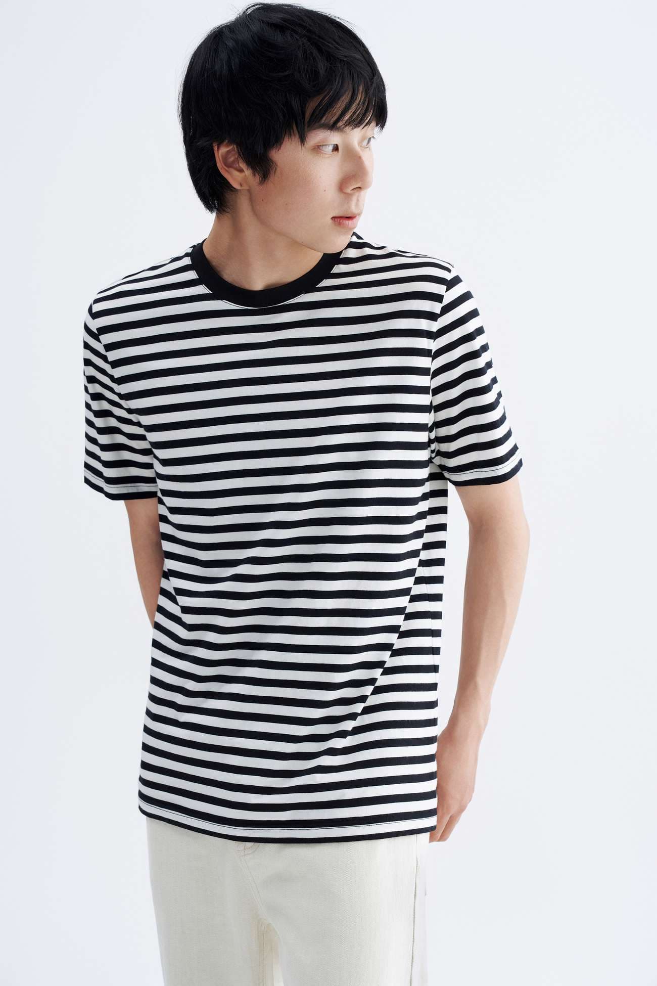 さわやかボーダー半袖Tシャツ ボーダー服