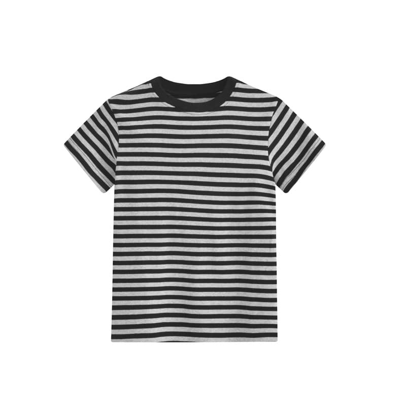 ボーダー シンプル美ライン ボーダーTシャツ