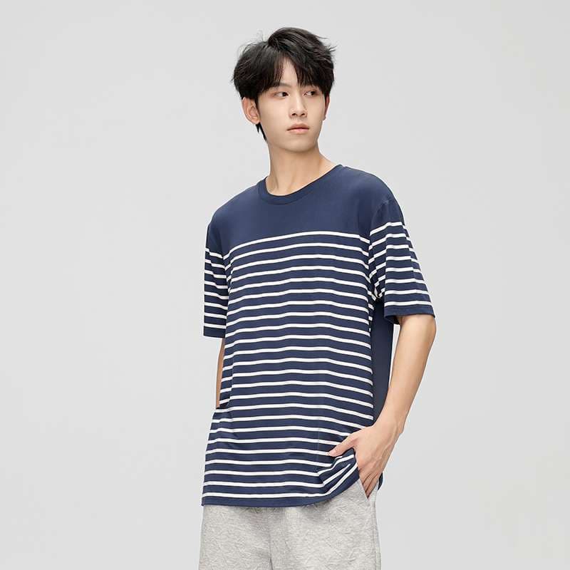 シンプルマリンボーダーTシャツ ボーダー服