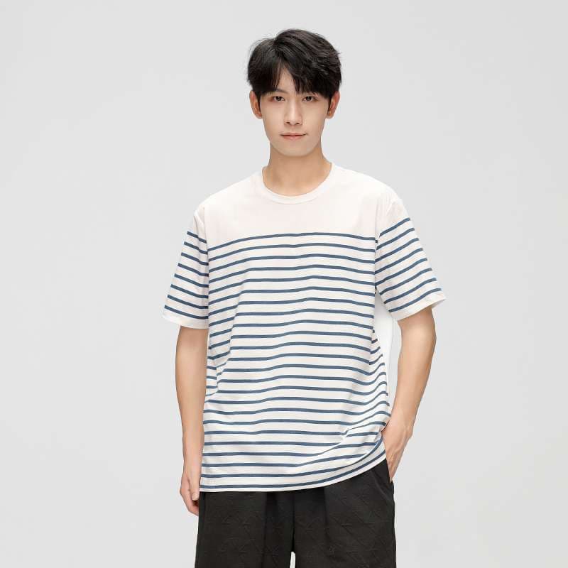 シンプルマリンボーダーTシャツ ボーダー服