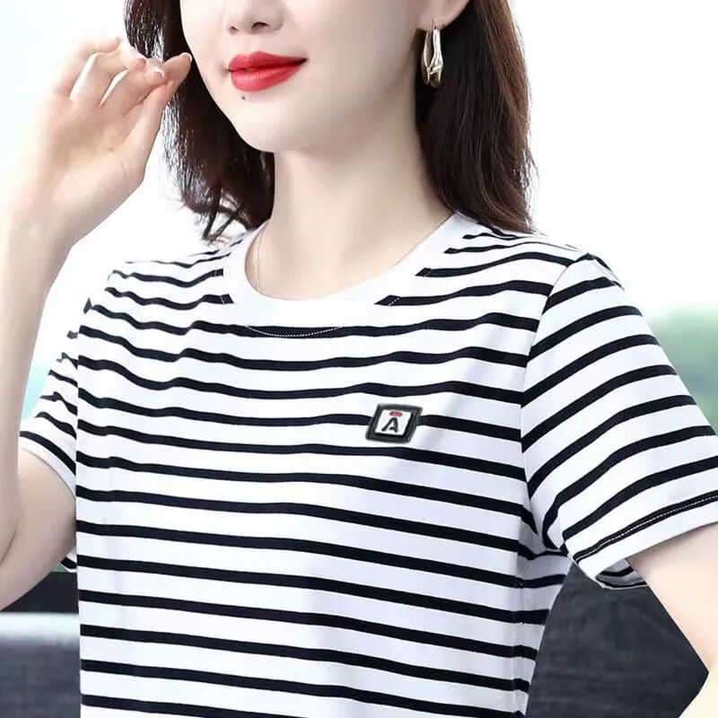 クラシックボーダー半袖Tシャツ ボーダー服