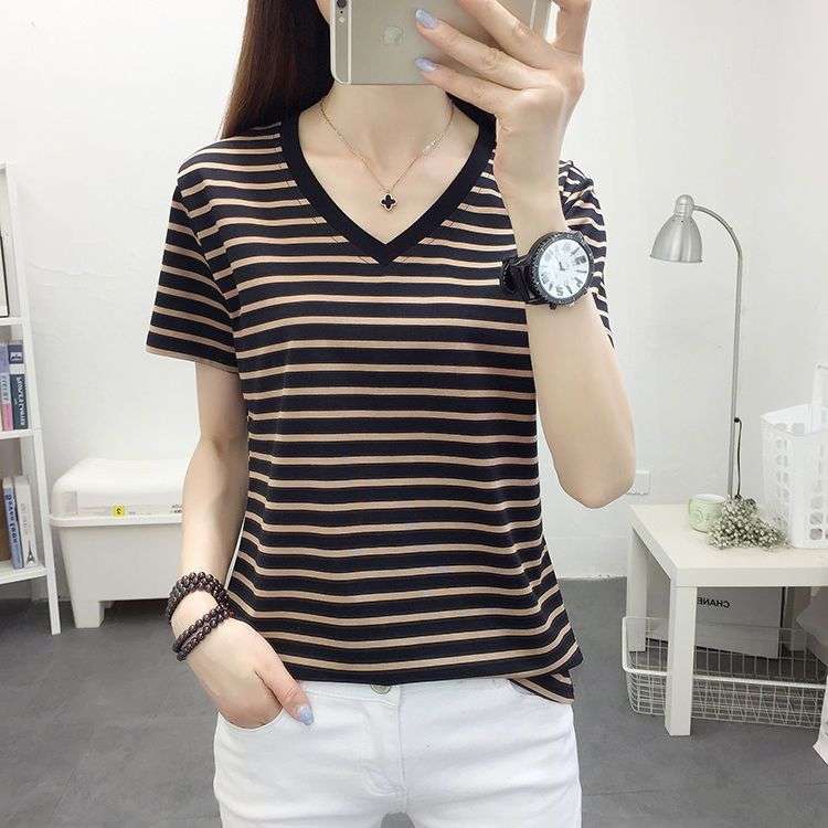 シンプルボーダー柄半袖・長袖Tシャツ ボーダー服