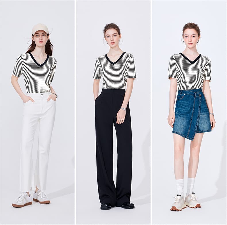 ボーダー服 Tシャツ