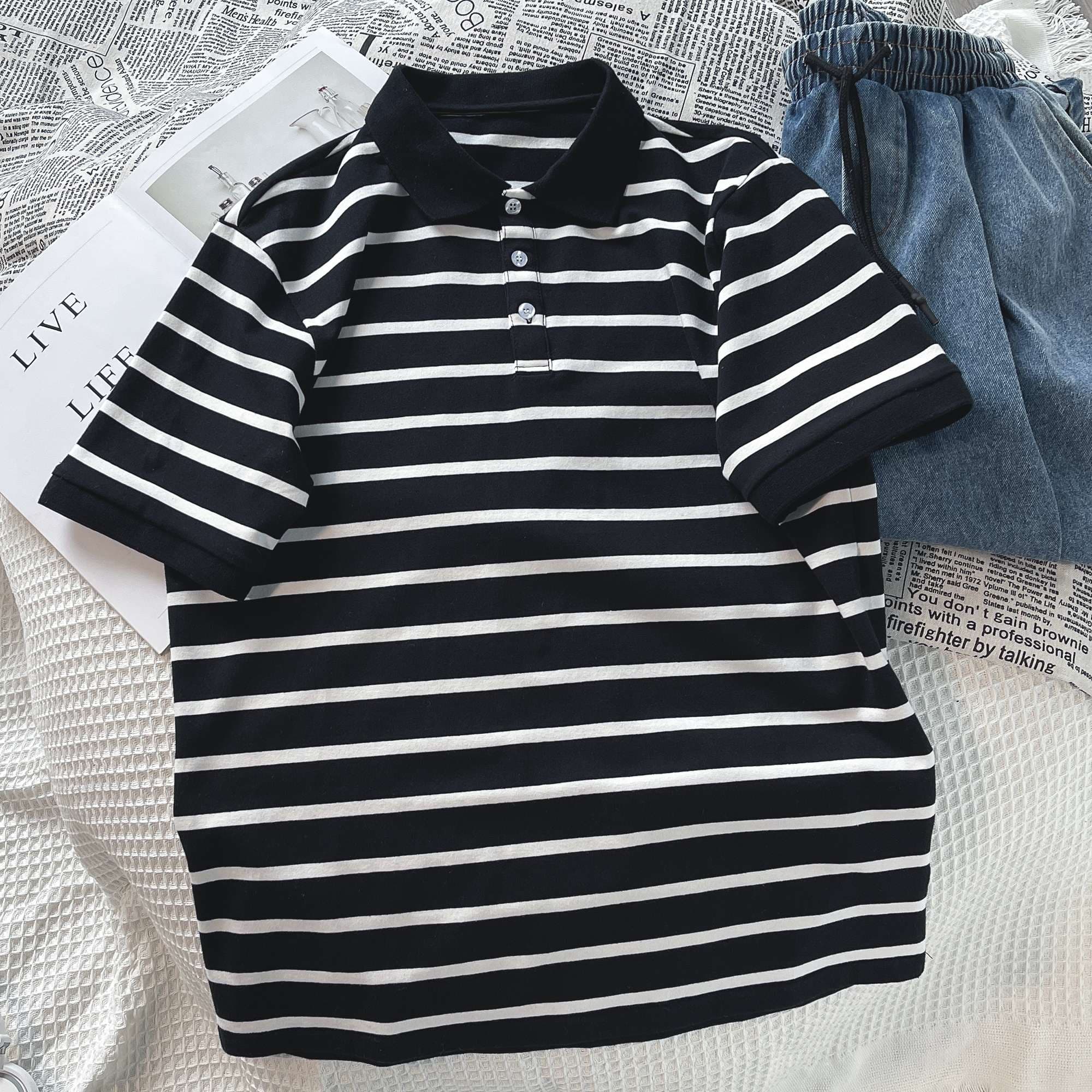 クラシック ボーダー ポロシャツ ボーダー服