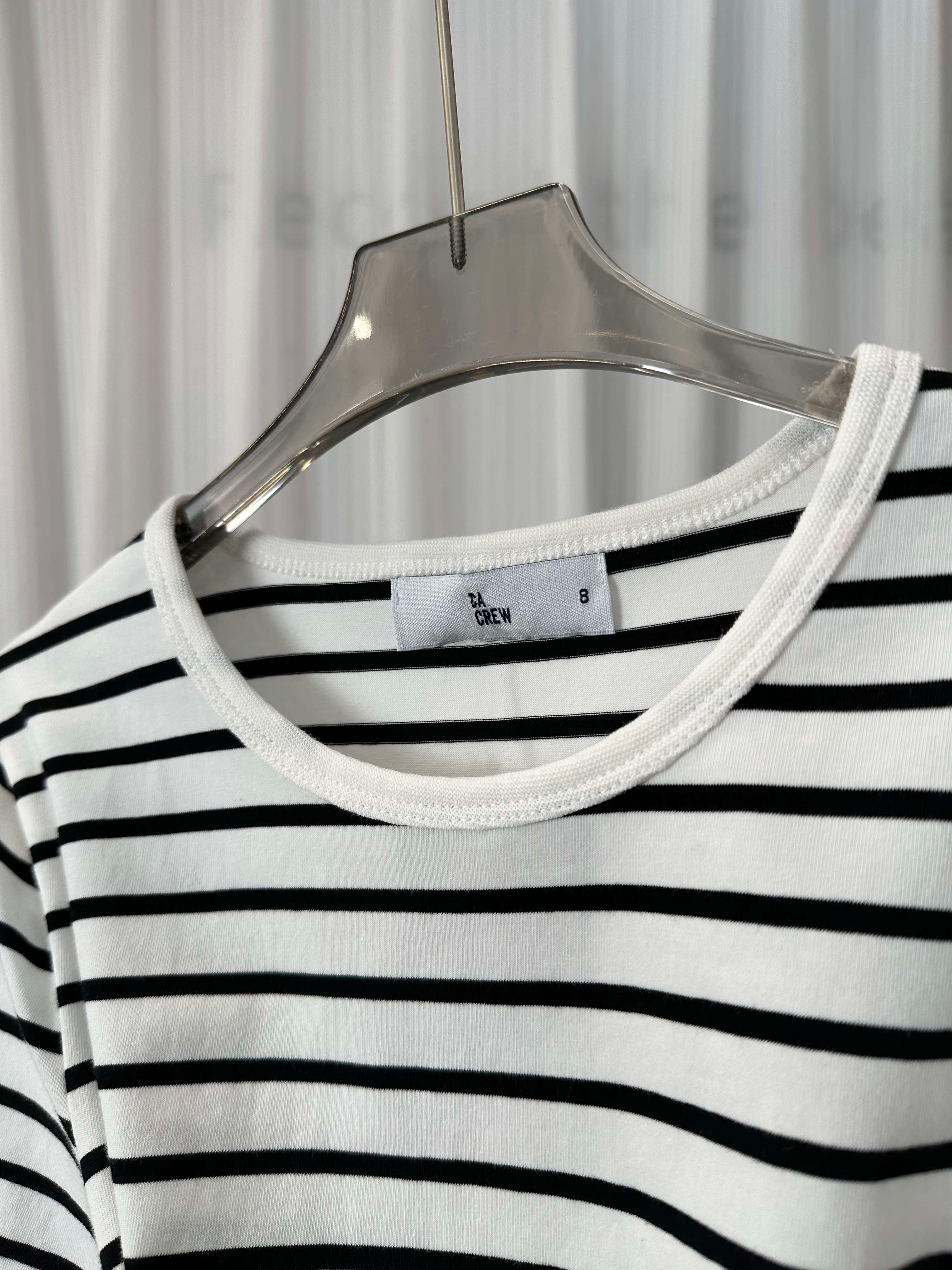 シンプル定番ボーダーTシャツ ボーダー服